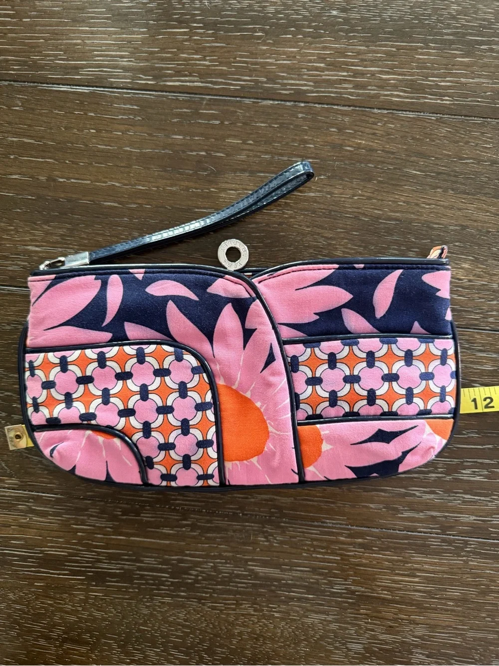 Vera Bradley “Loves Me” Floral Quilted Clutch Wristlet Pouch